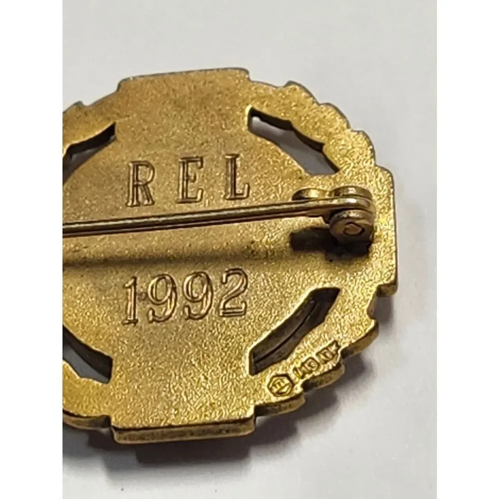 The Great Oaks School Practical Nursing Vintage Pin 1/10 10K GF